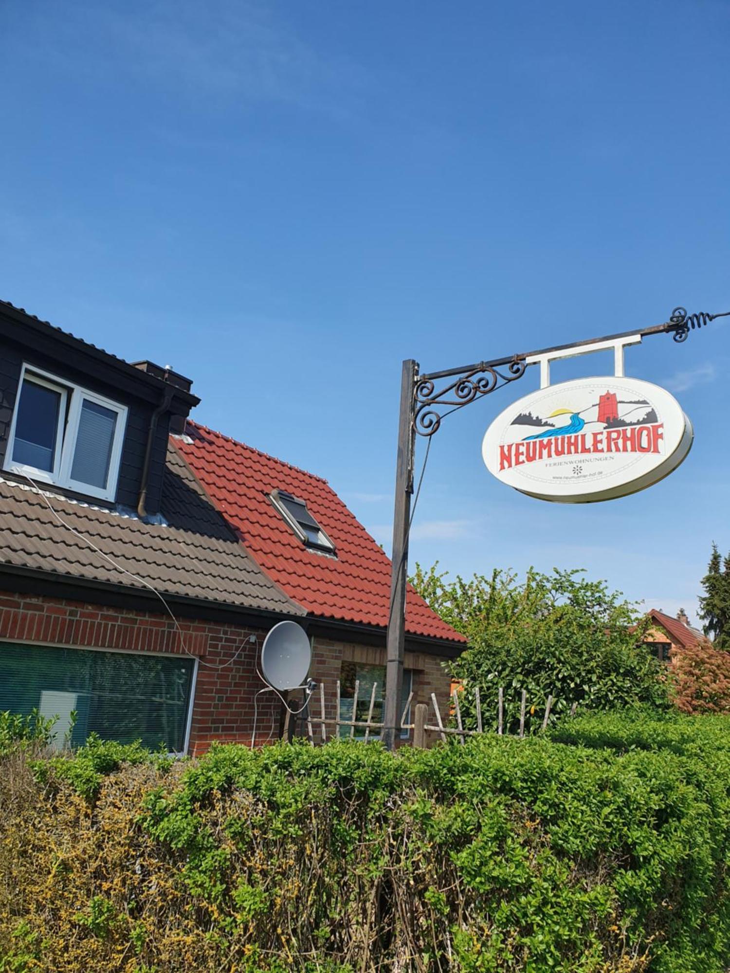 Neumuehler Hof- Ferienwohnung "Benjamin" Mit Grosser Privater Dachterasse Und Guter Anbindung In Die City Шверин Экстерьер фото